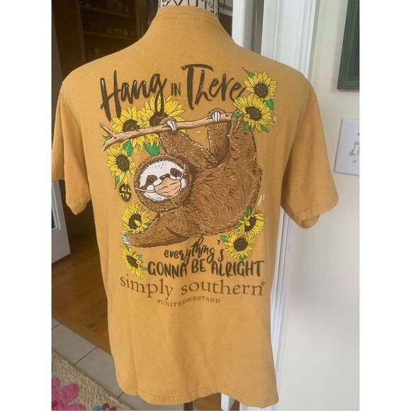Simply Southern Sloth Short Sleeve T-Shirt - Picture 2 of 5